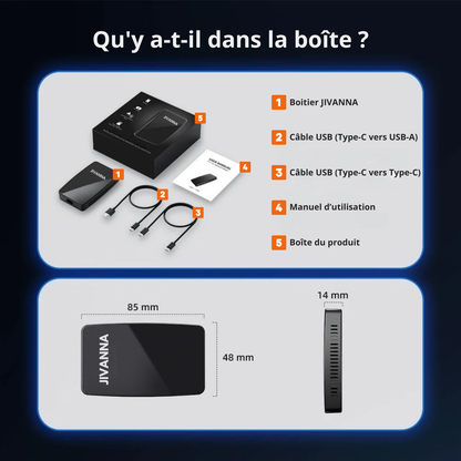 Adaptateur CarPlay & Android Auto sans fil