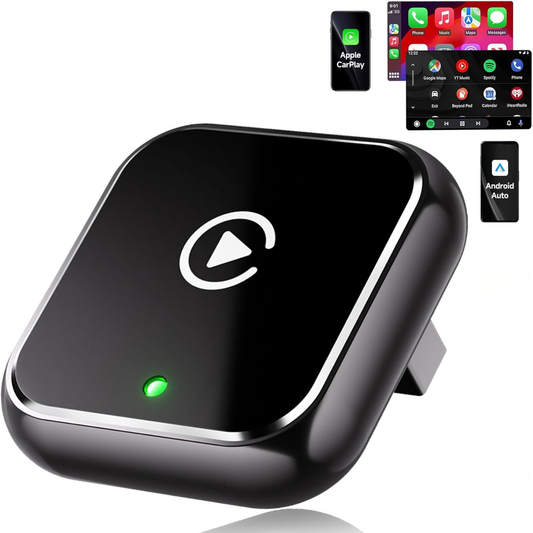 Mini Adaptateur Sans Fil 2-en-1 (CarPlay & Android Auto)